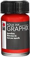 Algopix Similar Product 2 - Marabu Aqua Ink Vermillion - 15ml