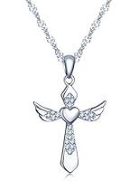 Algopix Similar Product 9 - Infinite U Womens Angel Love Cross