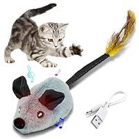 Algopix Similar Product 2 - Mesen Interactive Cat Toys Mouse with