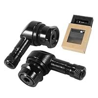 Algopix Similar Product 11 - VOFONO Black 90 Degree CNC Motorcycle