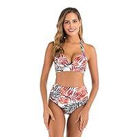 Algopix Similar Product 19 - Women Vintage Two Piece Swimsuits High