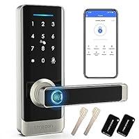 Algopix Similar Product 13 - TMEZON Smart Door Lock Fingerprint