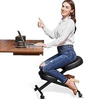 Algopix Similar Product 14 - Himimi Ergonomic Kneeling Chair  Faux