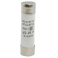 Algopix Similar Product 1 - uxcell 500V 25A 10 x 38mm Cylinder Cap