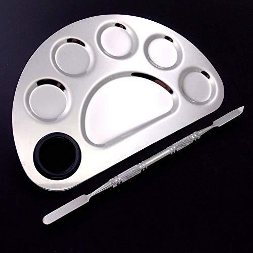 MKEB Stainless Steel Palette Paint Palette Pigment Tray