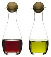 Algopix Similar Product 9 - Sagaform 5015337 OilVinegar Bottles