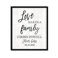 Algopix Similar Product 15 - Adoption Day Framed Print  Love Makes