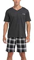 Algopix Similar Product 9 - Vlazom Mens Pajamas Set Soft Jersey