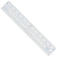 Algopix Similar Product 5 - Westcott CR12 Plastic Ruler 12Zero