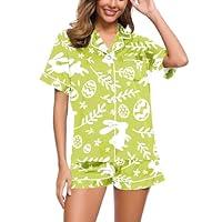 Algopix Similar Product 18 - Easter Pajamas for Women Soft Sleepwear