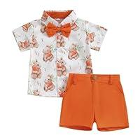 Algopix Similar Product 14 - Creugole Toddler Boy Easter Outfit