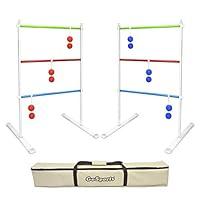 Algopix Similar Product 3 - GoSports Premium Metal Ladder Toss Game