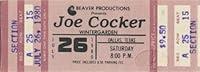 Algopix Similar Product 20 - JOE COCKER 1980 Unused Concert Ticket