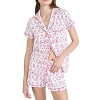 Algopix Similar Product 1 - Juakoso Y2k Pajamas Shorts Set Women