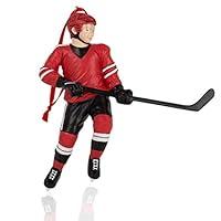 Algopix Similar Product 15 - Hockey Player Christmas Ornament