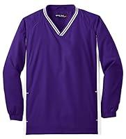 Algopix Similar Product 8 - SportTek Boys Tipped V Neck Raglan