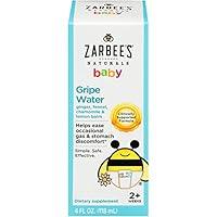 Algopix Similar Product 7 - Zarbees Naturals Baby Gripe Water