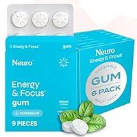 Algopix Similar Product 6 - NeuroGum Energy  Focus Gum 54 Count6