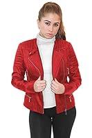 Algopix Similar Product 15 - Olivia Miller Womens Faux Leather Zip