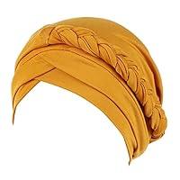 Algopix Similar Product 14 - Turbans for Women Soft Pre Tied Fashion