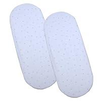 Algopix Similar Product 20 - Pack of 2 Fitted Cotton Moses Basket