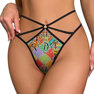Best Deal for Dancing African Womans Thongs for Women Low Waist Hipster