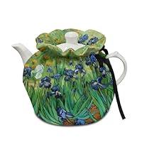 Algopix Similar Product 8 - Orchid Oil Painting Tea Cosy Cover of