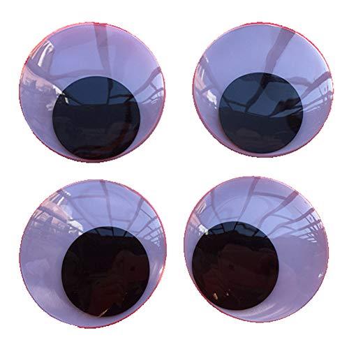4 Pieces 3 (7.6cm) Giant Wiggle Eyes with Self Adhesive