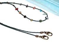 Algopix Similar Product 4 - Covid Mask Strap Lanyard Beaded Chakra