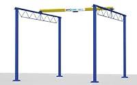 Algopix Similar Product 2 - Gorbel 2000Lb Shop Crane  12ftL x