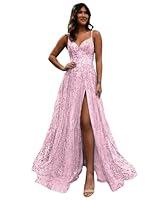 Algopix Similar Product 2 - Alikey Lace 2024 Prom Dresses Long