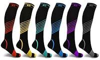 Algopix Similar Product 5 - Extreme Fit Sport Compression Socks for