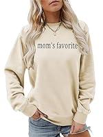 Algopix Similar Product 20 - ECLALIDZ Moms Favorite Sweatshirt Not