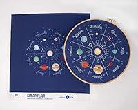 Algopix Similar Product 12 - Planets Embroidery Kit Solar System