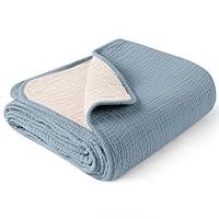 Algopix Similar Product 14 - Konssy Muslin Baby Blankets for Girls