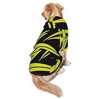 Algopix Similar Product 2 - Dog Sweater Black Yellow Stripes