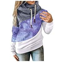 Algopix Similar Product 1 - SALIFUN Women Funnel Neck Hoodies