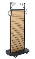 Algopix Similar Product 8 - SSWBasics Slatwall Rolling Merchandiser