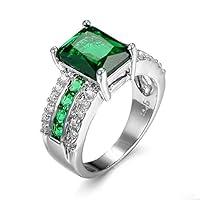 Algopix Similar Product 11 - Narica Silver Plated Sparkling Emerald