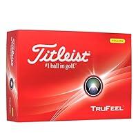 Algopix Similar Product 10 - Titleist TruFeel Golf Balls Yellow
