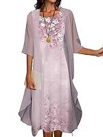 Algopix Similar Product 2 - Light Purple Pink Summer Dresses for