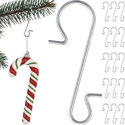 Best Deal for 120PCS Christmas Ornament Hooks Stainless Steel S-Shaped