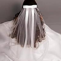 Algopix Similar Product 13 - XKMY Child Girl First Communion Veil