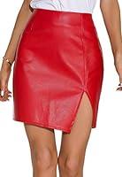 Algopix Similar Product 1 - GUANYY Womens Faux Leather Vintage