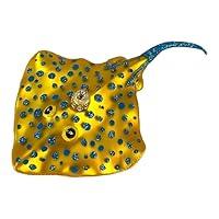 Algopix Similar Product 4 - Yellow Spotted Stingray Polish Blown