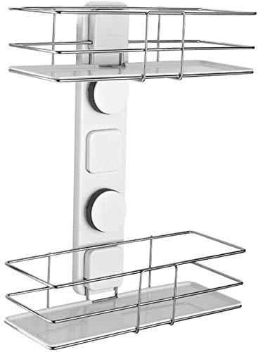 Kitsure Shower Caddy - 2 Pack with a Soap Holder, Large Organizers, Shelf  for Inside Shower Room with Easy Installation, Durable & Rustproof Shelves