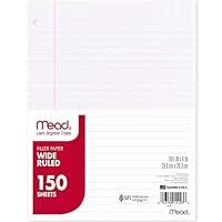 Algopix Similar Product 6 - Mead Filler Paper Loose Leaf Paper