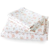 Algopix Similar Product 12 - FADFAY King Size Sheets Pink Floral Bed