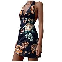 Algopix Similar Product 12 - fine_fine Dress Bohemian Women