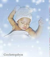 Algopix Similar Product 6 - Newborn Crochet BeanieTeddy bear
